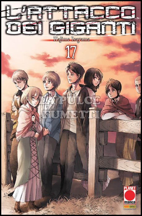 GENERATION MANGA # 17 - L'ATTACCO DEI GIGANTI 17 - 2A RISTAMPA